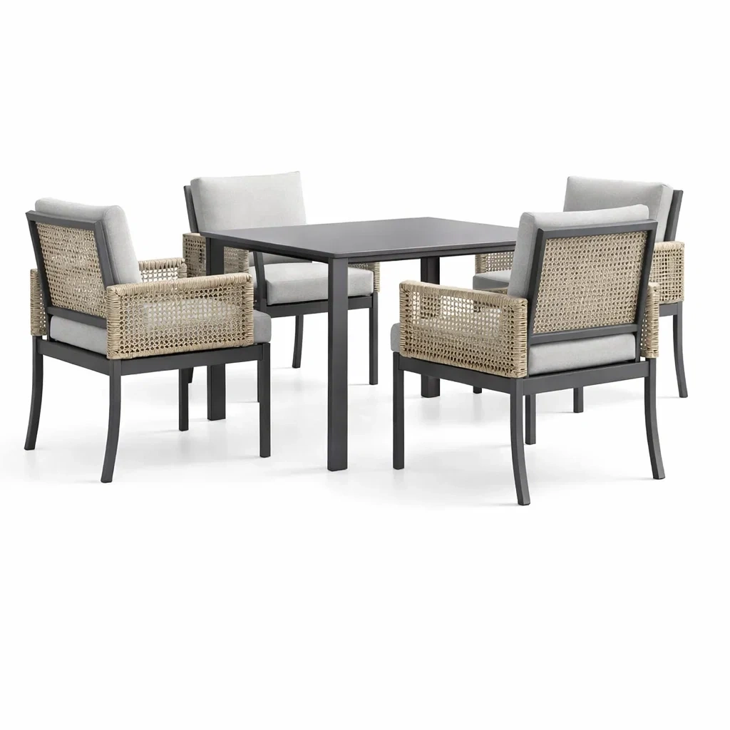 Dining table and chair set