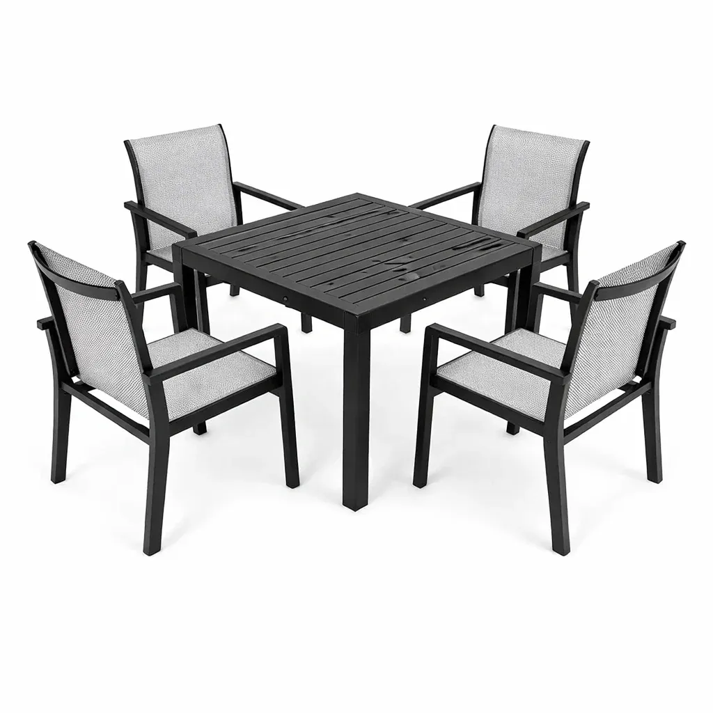 Dining table and chair set