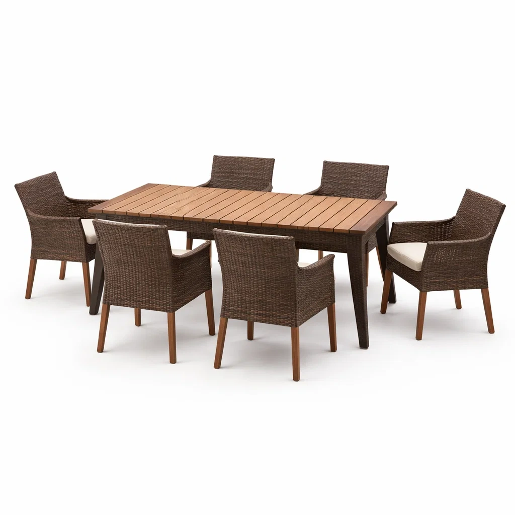 Dining table and chair set