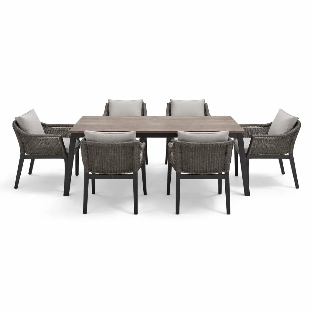 Dining table and chair set