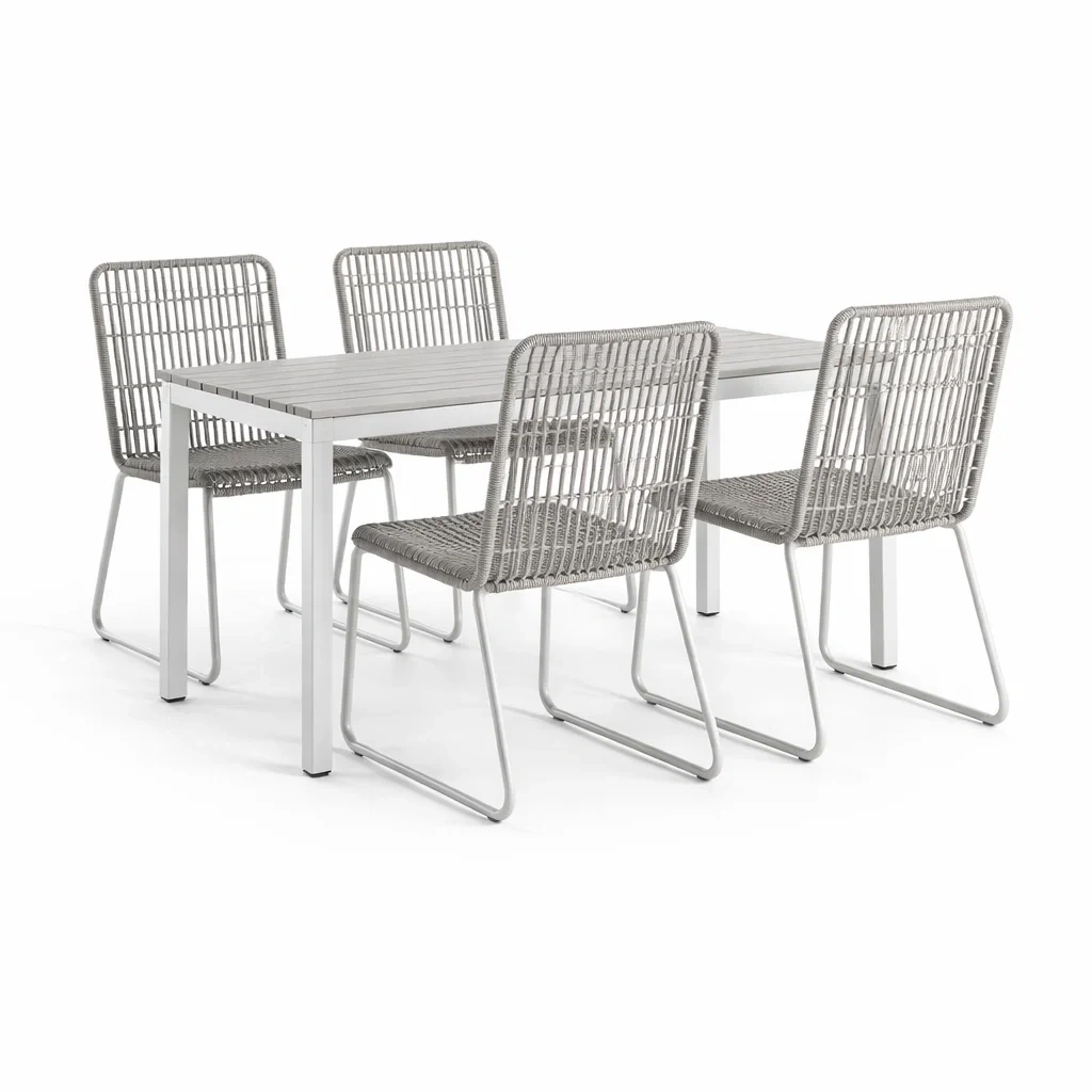 Dining table and chair set