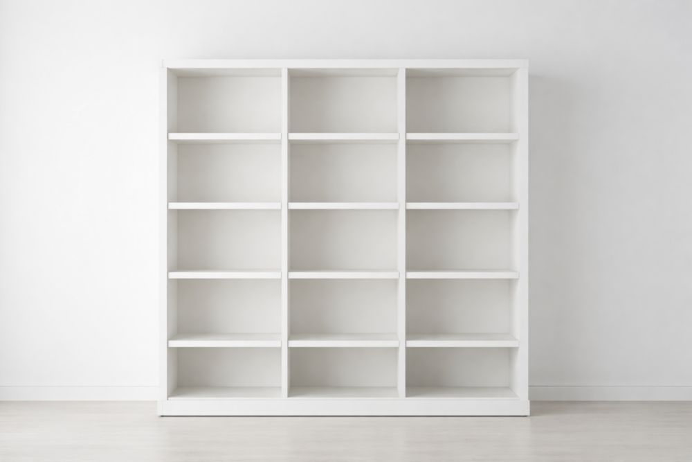 White MDF Children’s Bookcases