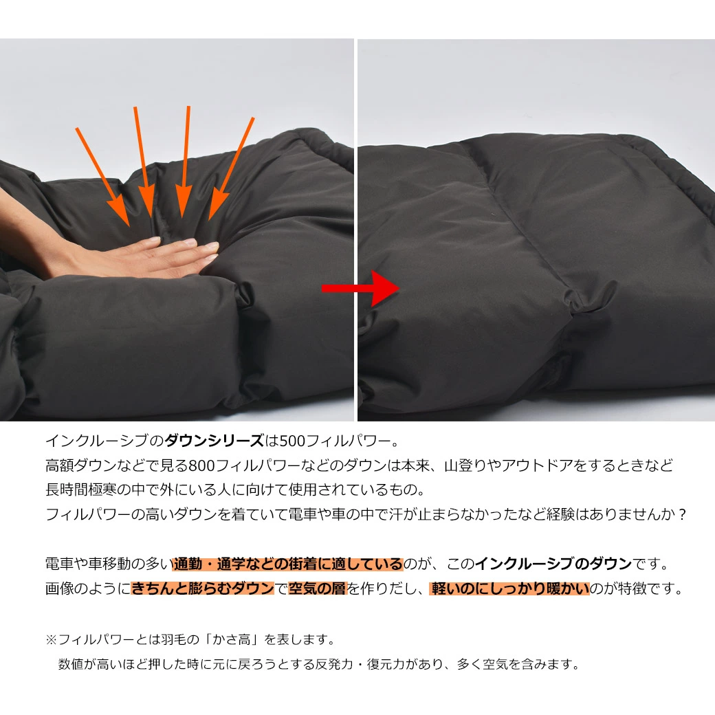 ダウンジャケット 中綿ジャケット メンズ ヒーターなし 撥水 防風 防寒着 軽量 冬用アウター 雪対応 冬コート アウトドア ブラック 黒 無地 シンプル カジュアル 通勤 通学 ダウンパーカー 大きいサイズ