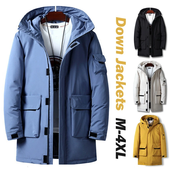 ダウンジャケット フード付き メンズ ダウン90％入り ダウン 暖かい あったか アウター メンズダウンジャケット ハイネック おしゃれダウン メンズ ブルゾン 大きいサイズ ファッション 防寒 冬服