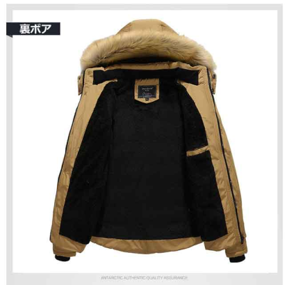 メンズ ジャケット 中わたジャケット フェイク ダウンジャケット アウトドア 中綿ジャケット