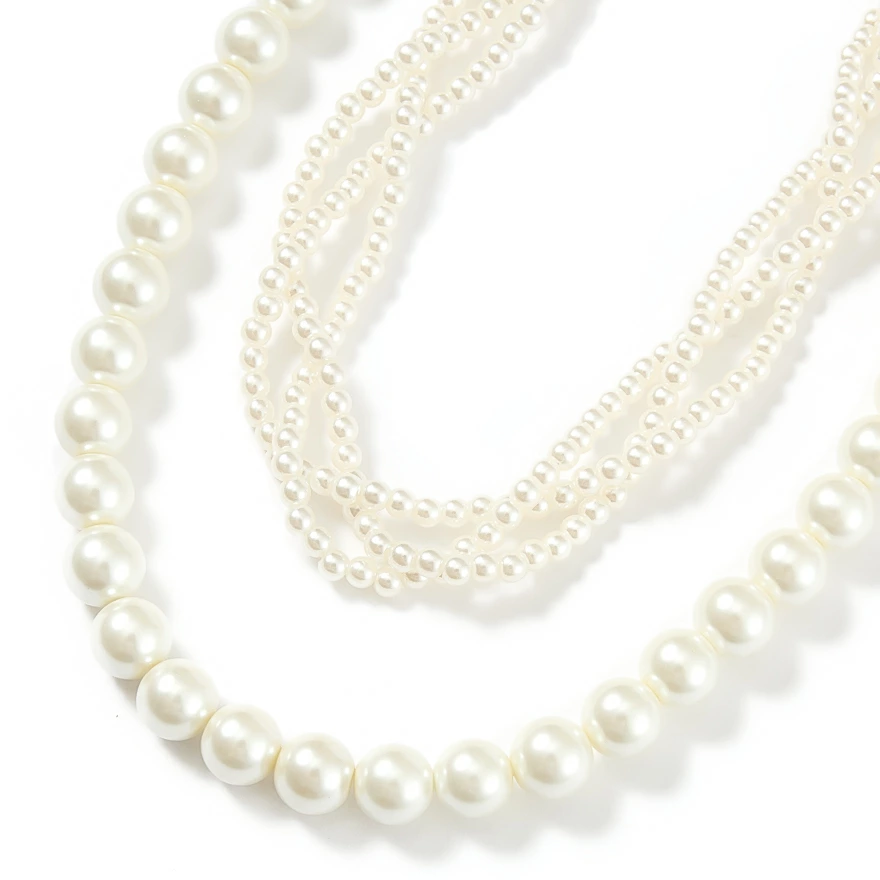 結婚式/アクセサリー/ネックレス/結婚式/パール/パールネックレス/パーティー/フォーマル/レディース/華やか/大粒/パール ネックレス/