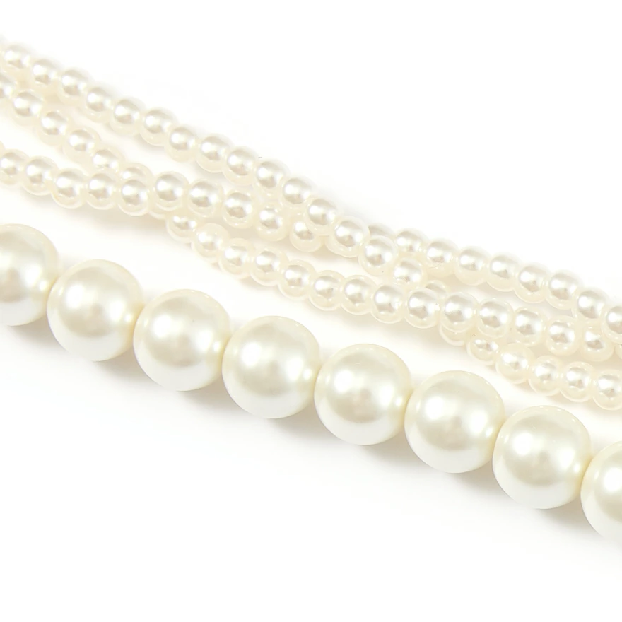 結婚式/アクセサリー/ネックレス/結婚式/パール/パールネックレス/パーティー/フォーマル/レディース/華やか/大粒/パール ネックレス/