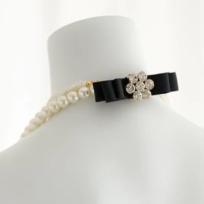 結婚式/アクセサリー/ネックレス/結婚式/パール/パールネックレス/パーティー/フォーマル/レディース/華やか/大粒/パール ネックレス/