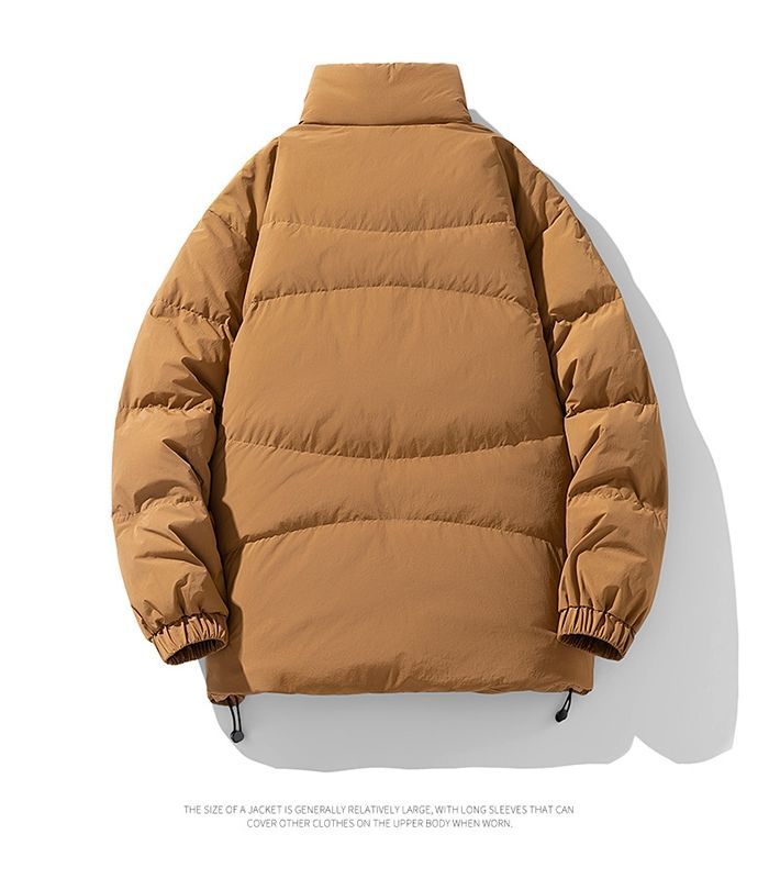 ダウンジャケット メンズジャケット 立ち襟 ジャケット ショート丈 ジャケット ジップアップ ジャケット スタンドカラー 大きいサイズ カジュアルジャケット 男性 秋冬アウター