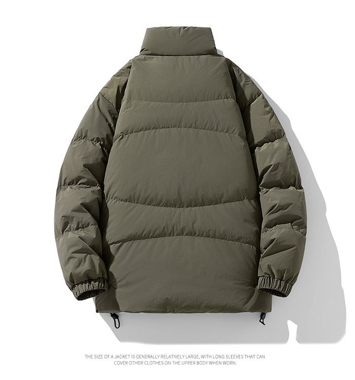 ダウンジャケット メンズジャケット 立ち襟 ジャケット ショート丈 ジャケット ジップアップ ジャケット スタンドカラー 大きいサイズ カジュアルジャケット 男性 秋冬アウター