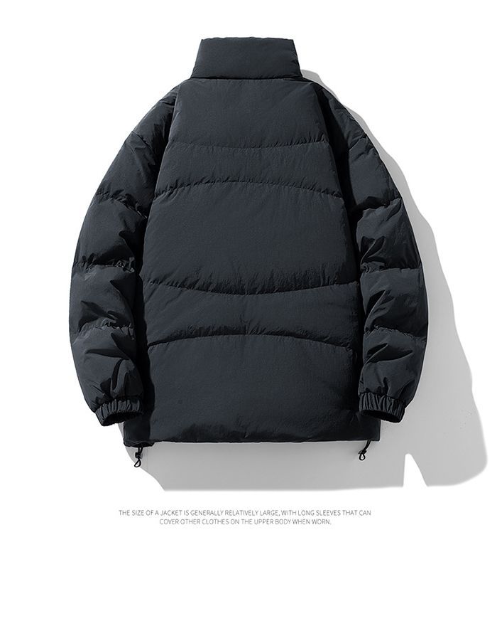 ダウンジャケット メンズジャケット 立ち襟 ジャケット ショート丈 ジャケット ジップアップ ジャケット スタンドカラー 大きいサイズ カジュアルジャケット 男性 秋冬アウター