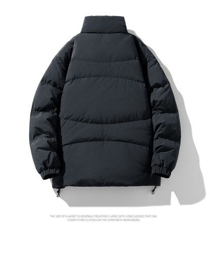 ダウンジャケット メンズジャケット 立ち襟 ジャケット ショート丈 ジャケット ジップアップ ジャケット スタンドカラー 大きいサイズ カジュアルジャケット 男性 秋冬アウター