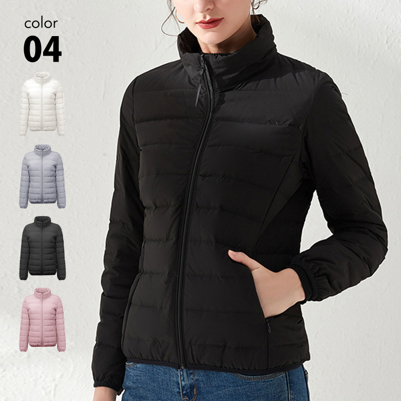 暖かいのにコンパクト◎大人女子にオススメのダウンジャケット♪ 上品 普段使い ライトダウン ショートダウン 軽い 学生 OL 通勤 通学 ゴルフ 防寒着 デイリー アウター 20代 30代 40代