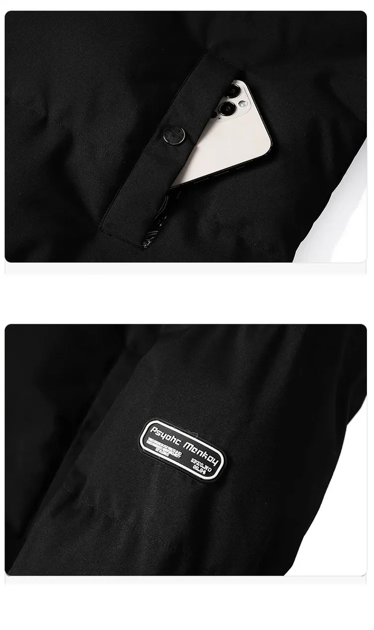 バンダナ柄 ダウン ジャケット ペイズリー柄 中綿ブルゾン