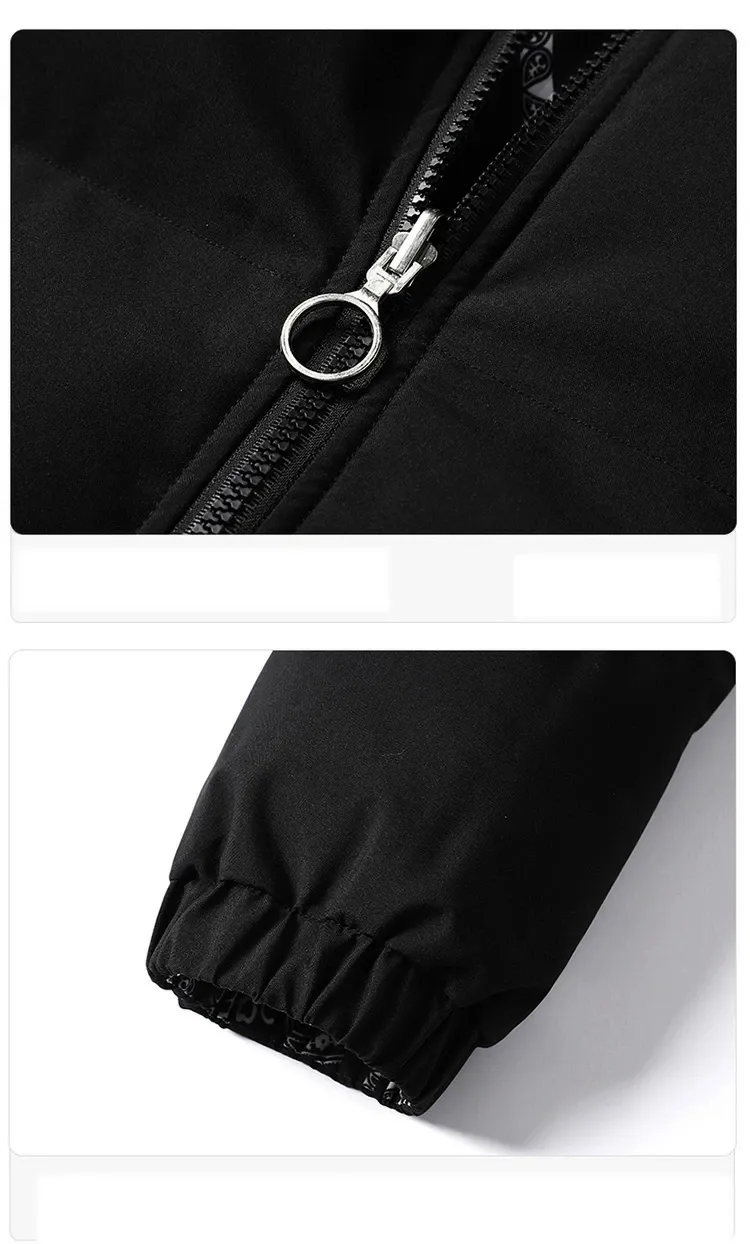 バンダナ柄 ダウン ジャケット ペイズリー柄 中綿ブルゾン