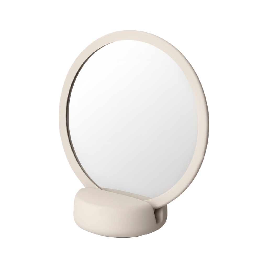 Espejo decorativo circular moderno con base-robertmargot.shop