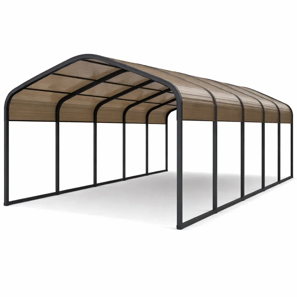 Carport Outdoor Aluminium Frame with Polycarbonate Roof-SOFARIKA