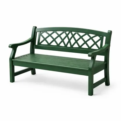 Bench Green Polypropylene Outdoor-SOFARIKA