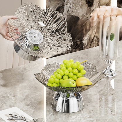 Classic Metal Footed Fruit Stand