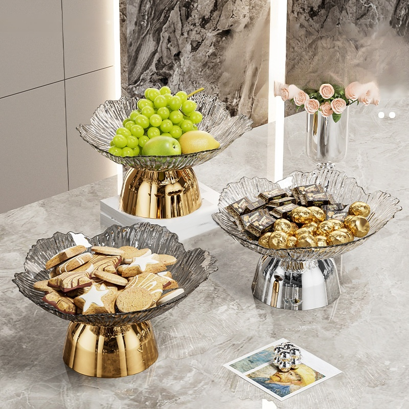 Classic Metal Footed Fruit Stand