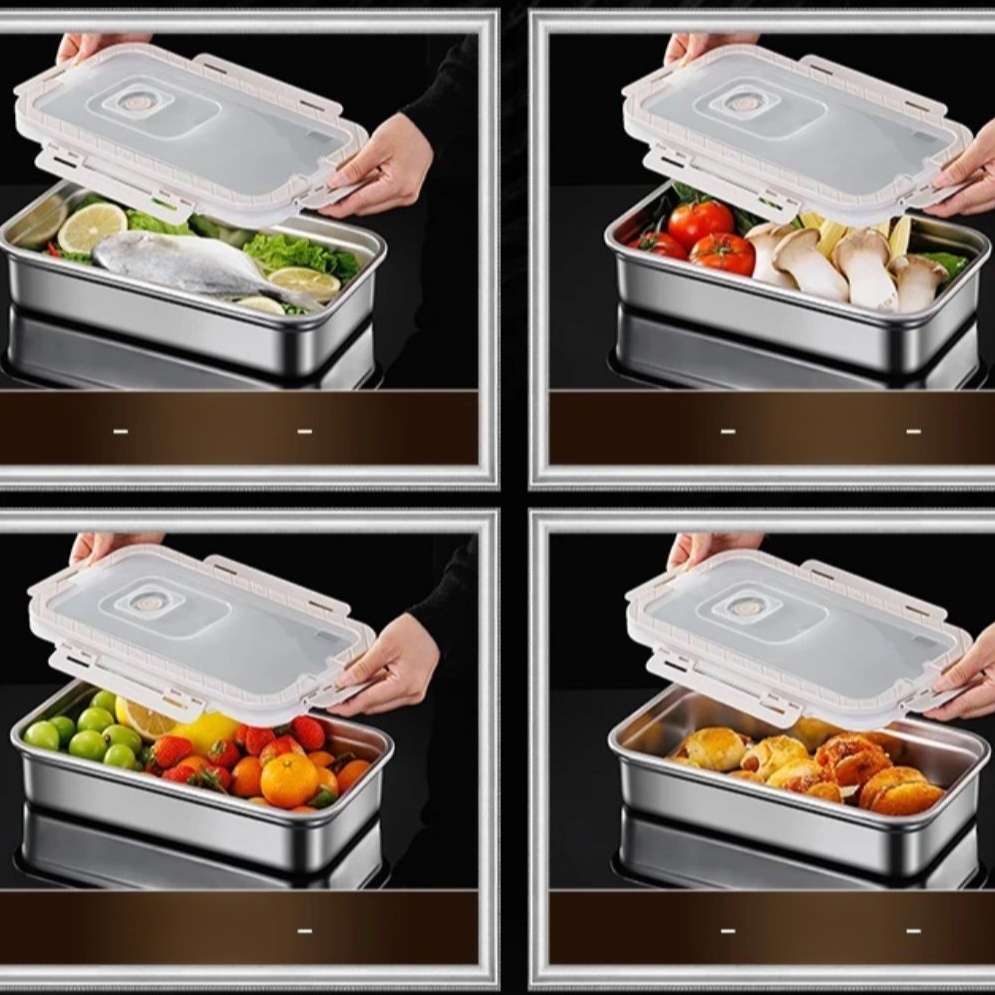 Portable food storage container