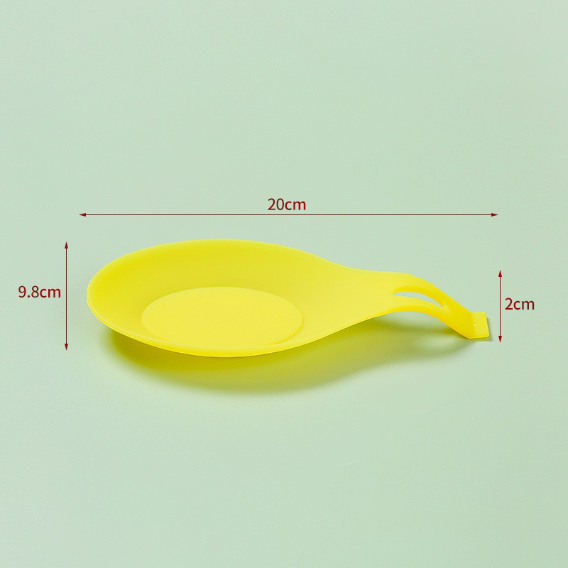 Silicone Heat-Resistant Spoon Rest 