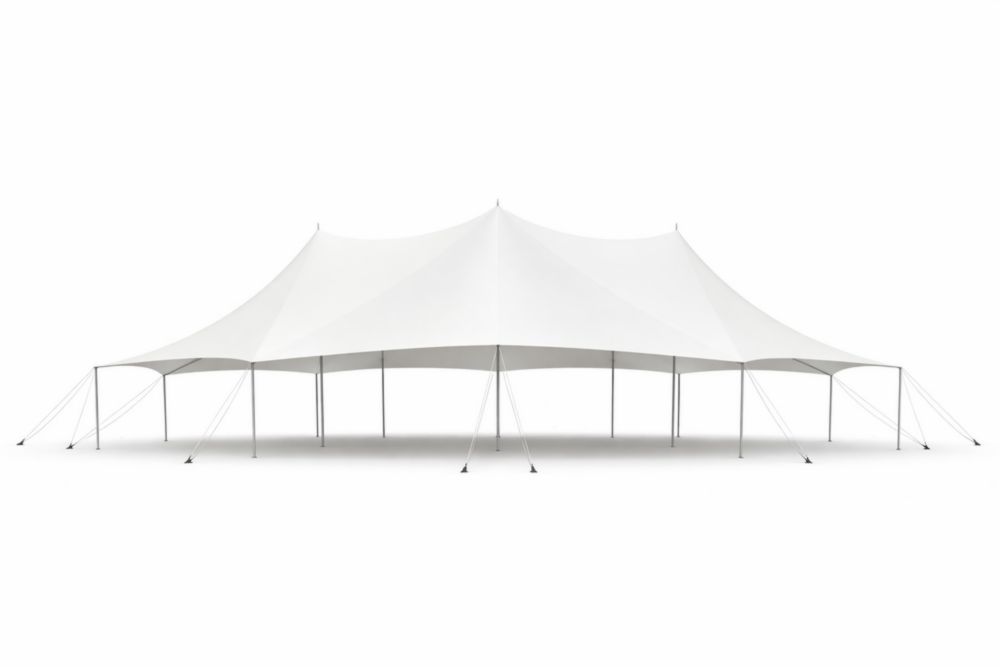 Polyester Large Outdoor Event Canopy Tent White 12m x 6m