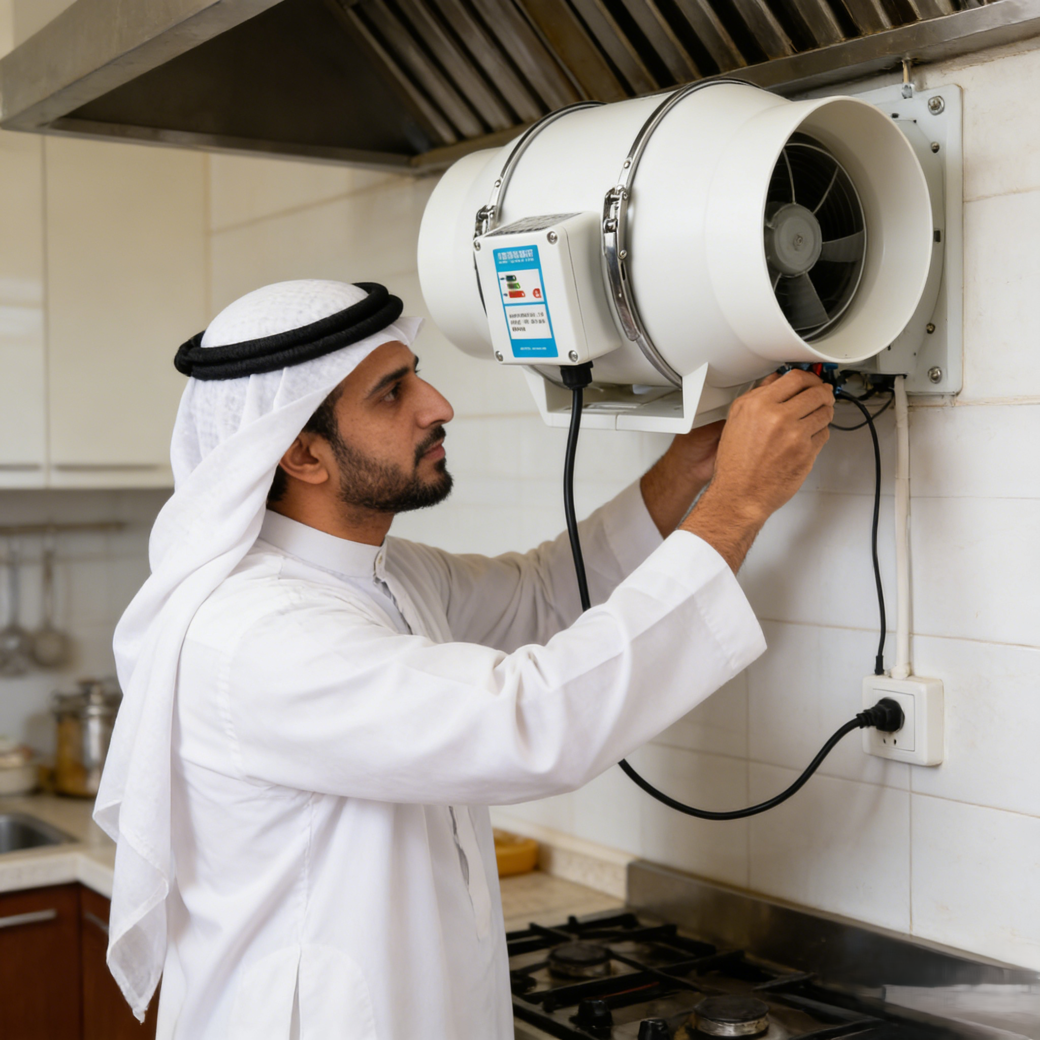 متعددة الوظائف مروحة عادم قوية، مروحة تهوية منزلية صامتة