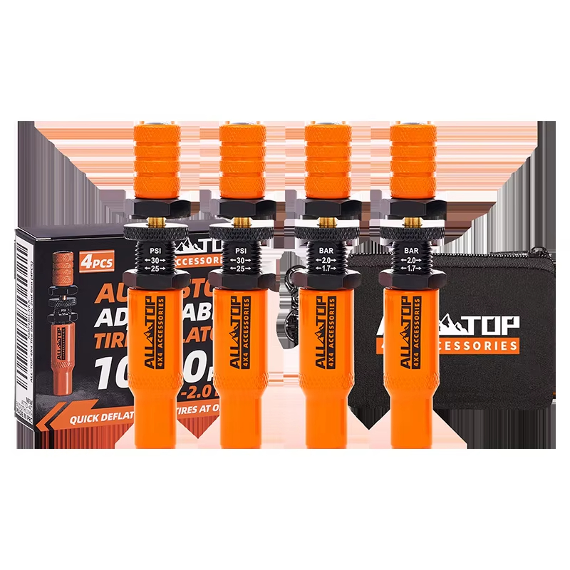 أداة انكماش الإطارات على الطرق الوعرة في الصحراء من ALLTOP، صمام انكماش سريع لإطارات السيارة، أداة تحرير الضغط التلقائي، ملحقات السيارات