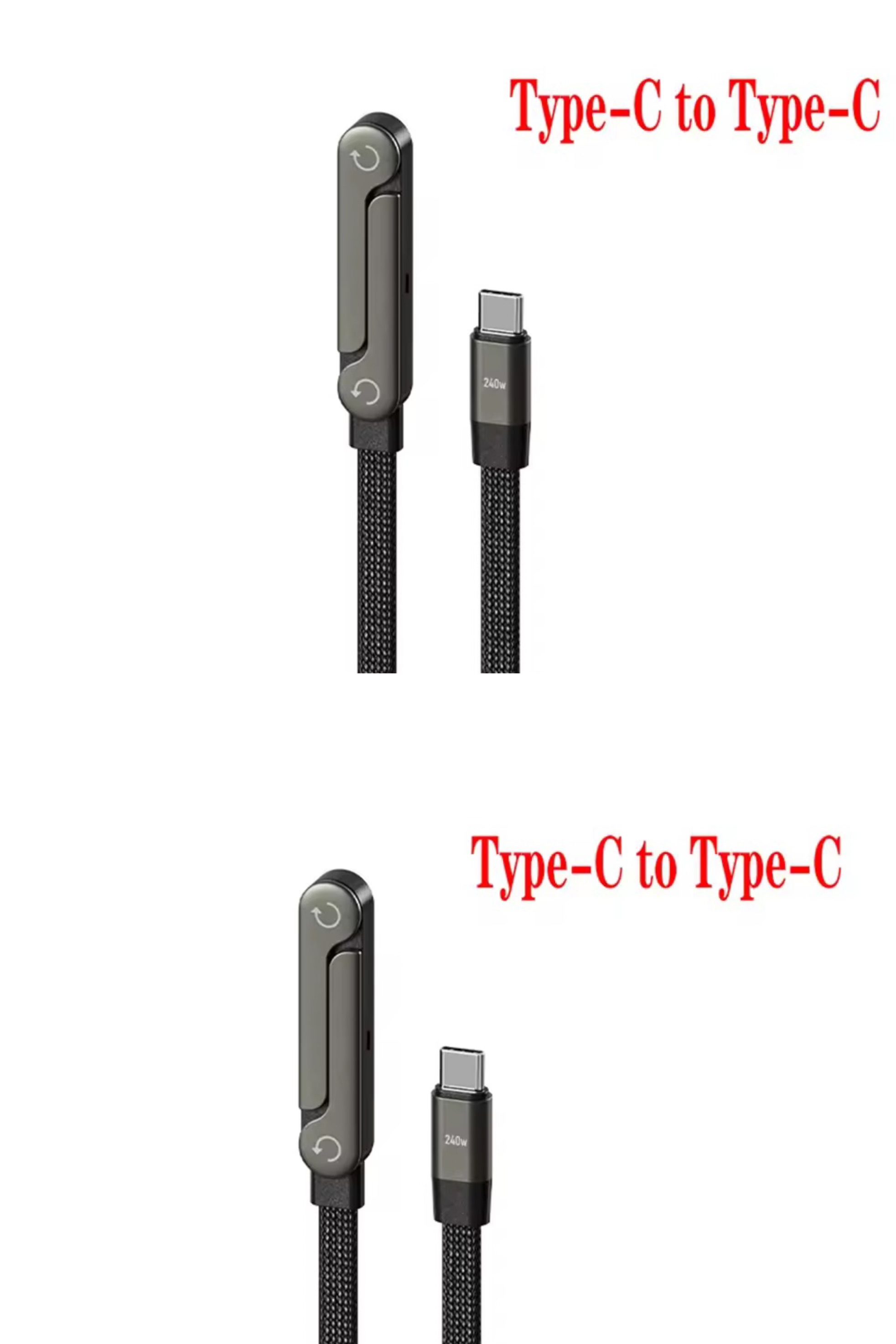 قطعتين -حامل هاتف قابل للطي مع شحن سريع بقدرة 240 واط