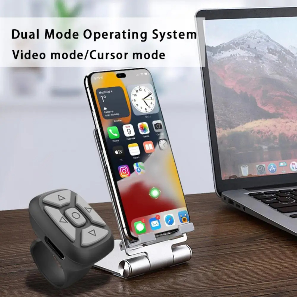 فيديو التمرير تحكم لكل آيفون/آي باد/أندرويد اللاسلكية وسائل الإعلام زر تحكم عن بعد المحمولة للهواتف