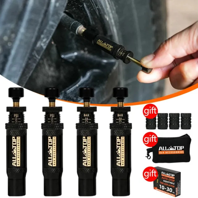 صمام تفريغ أوتوماتيكي بالكامل لإطارات الطرق الوعرة الصحراوية، صمام تخفيض الضغط السريع للإطارات