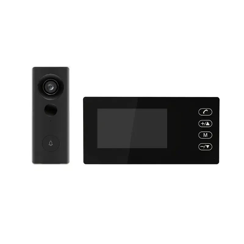 جرس باب فيديو ذكي مرئي للمحادثة المباشرة في الوقت الفعلي دون الحاجة إلى Wi-Fi