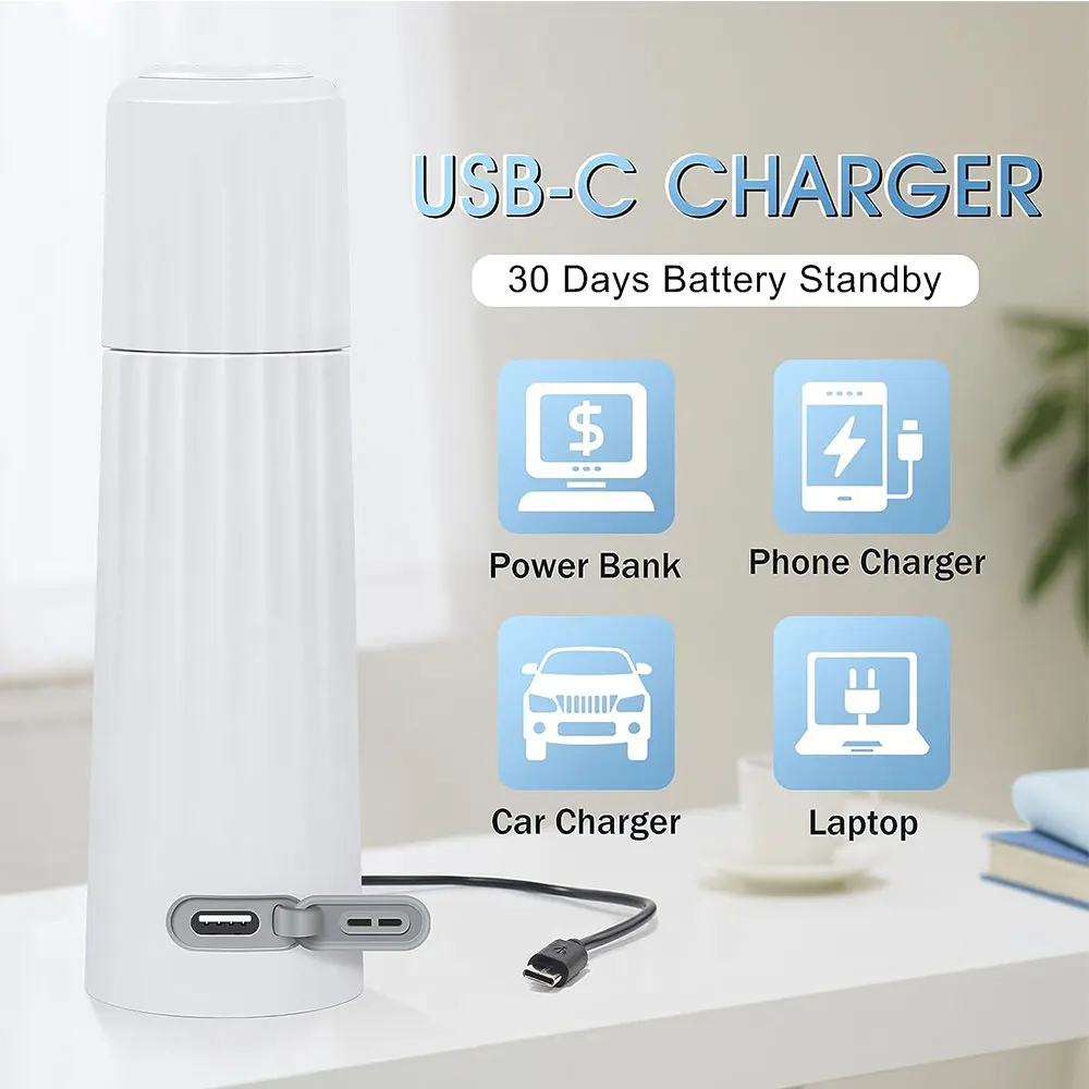 شطاف سفر كهربائي متنقل فاخر - 4 أوضاع رش 🌟 نظافة مثالية للسفر والطائرات والقطفر والطائرات والقطار والتخييم والمغامرات 🧳 توصيل سريع مجاني وعروض خاصة!