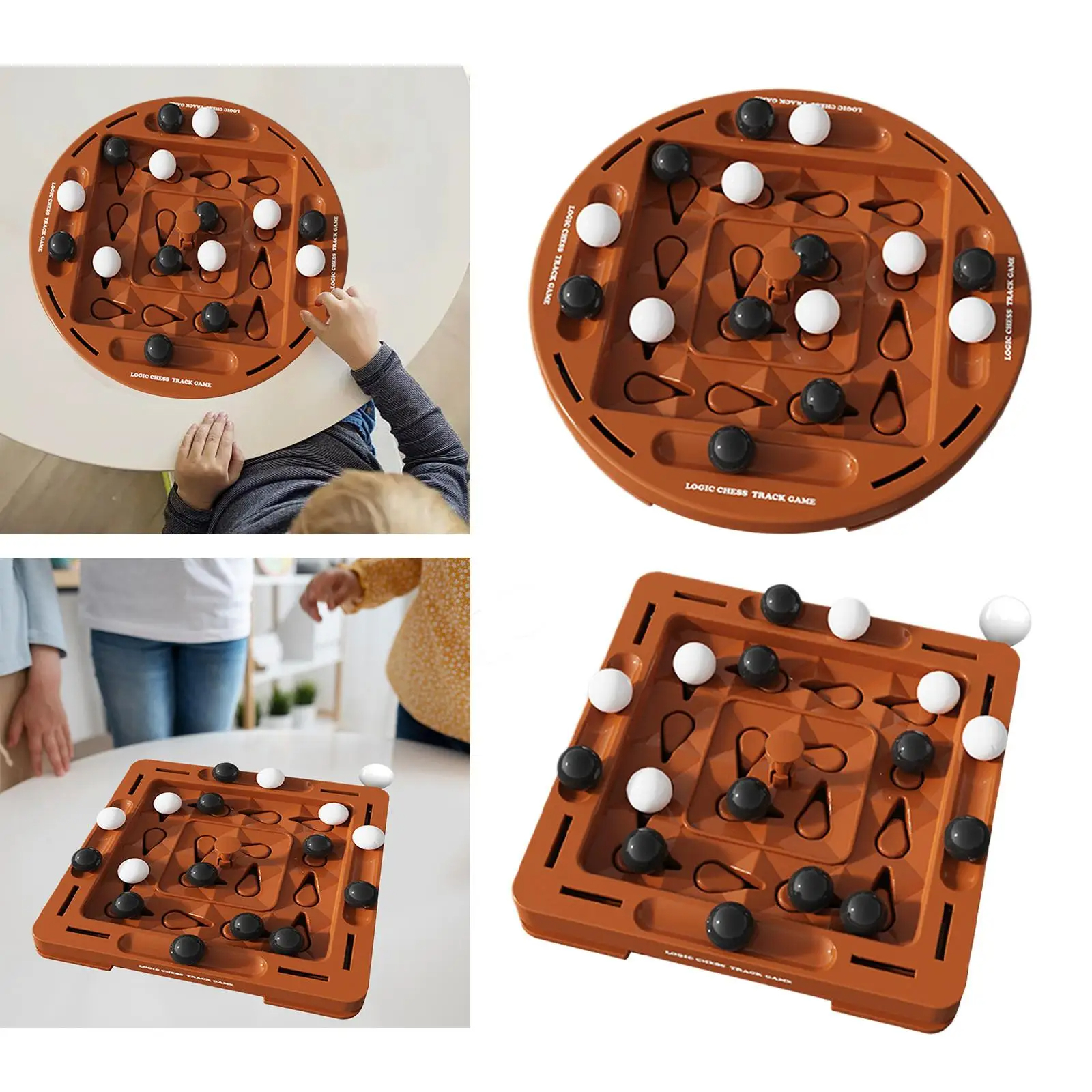 لعبة لوحة معركة مزدوجة للأطفال ، تفاعلية بين الوالدين والطفل ، منطق المسار ، الشطرنج ، لعبة تعليمية