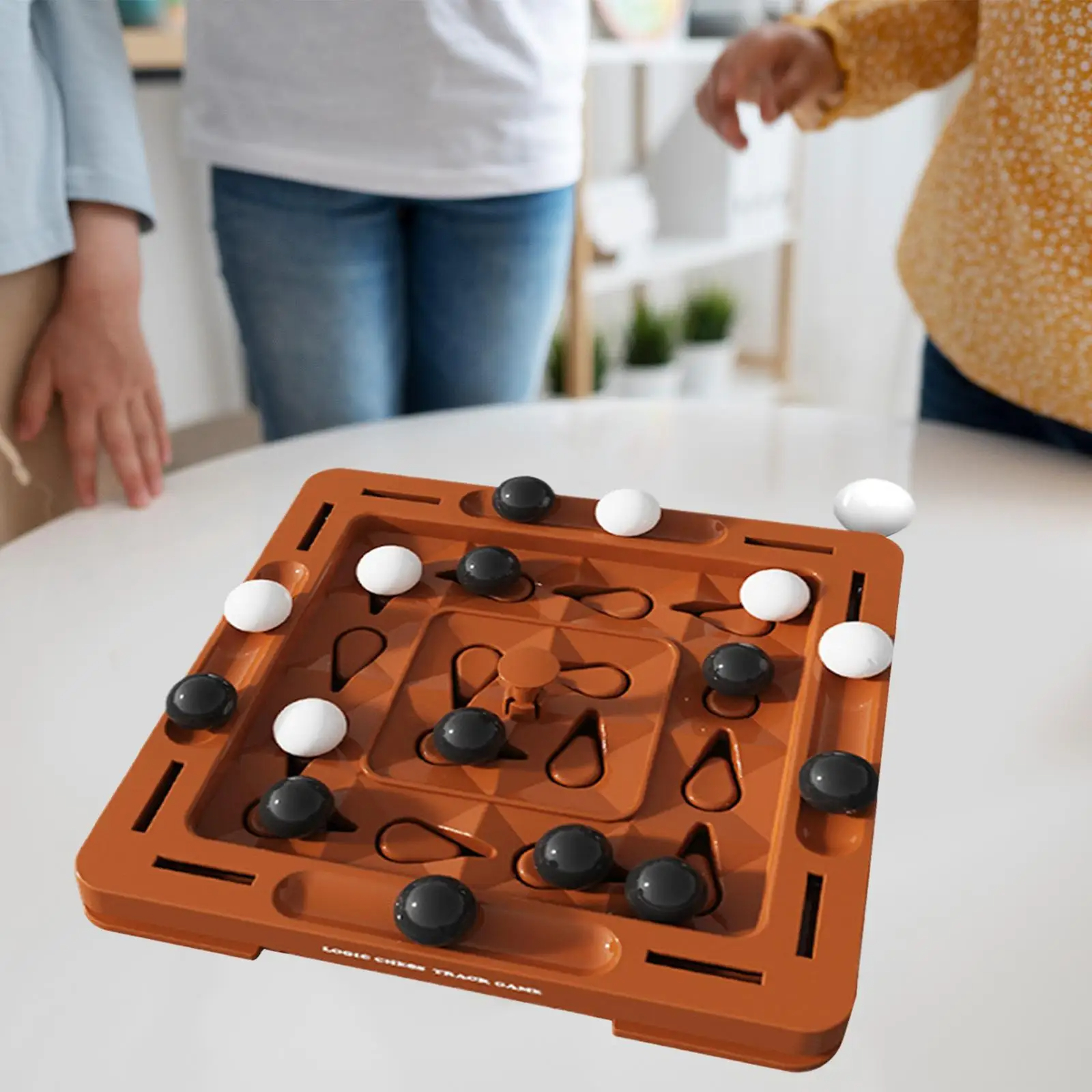 لعبة لوحة معركة مزدوجة للأطفال ، تفاعلية بين الوالدين والطفل ، منطق المسار ، الشطرنج ، لعبة تعليمية