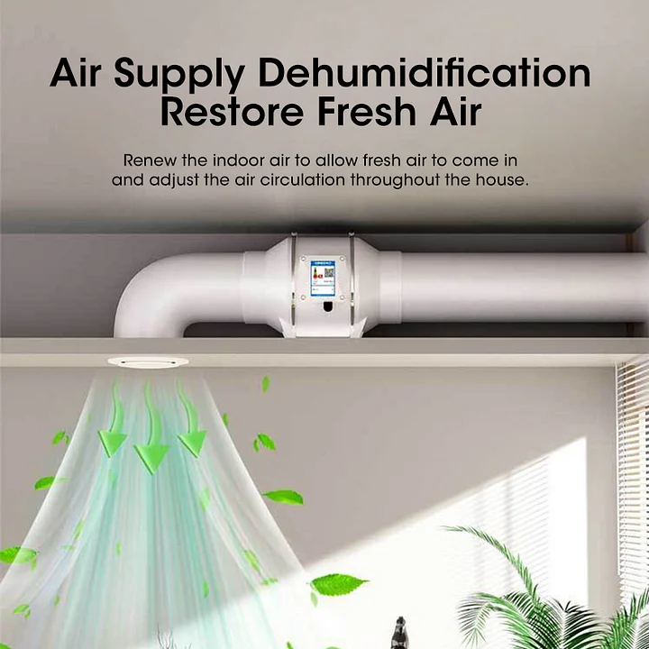 متعددة الوظائف مروحة عادم قوية، مروحة تهوية منزلية صامتة