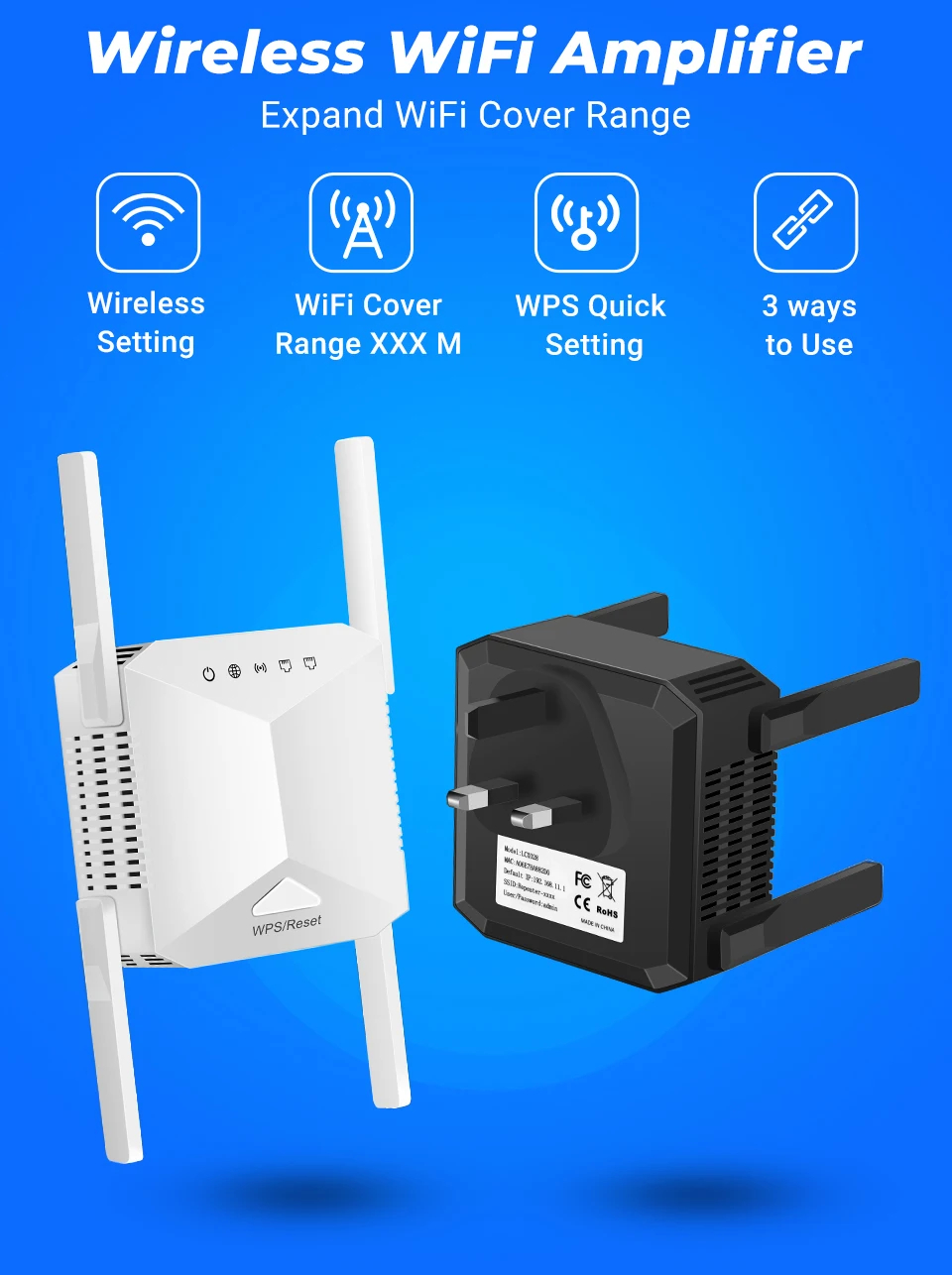 مكرر إشارة واي فاي لاسلكي SMATRUL بتردد 5 جيجاهرتز، راوتر بسرعة 1200 ميجابت في الثانية، معزز إشارة واي فاي، موسع نطاق شبكة منزلية بتردد 2.4 جيجاهرتز، مضخم إشارة 5 جيجاهرتز