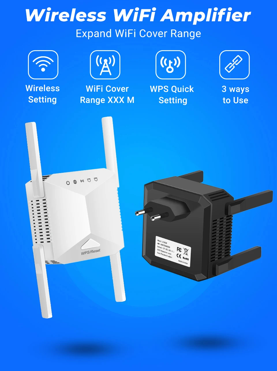 مكرر إشارة واي فاي لاسلكي SMATRUL بتردد 5 جيجاهرتز، راوتر بسرعة 1200 ميجابت في الثانية، معزز إشارة واي فاي، موسع نطاق شبكة منزلية بتردد 2.4 جيجاهرتز، مضخم إشارة 5 جيجاهرتز