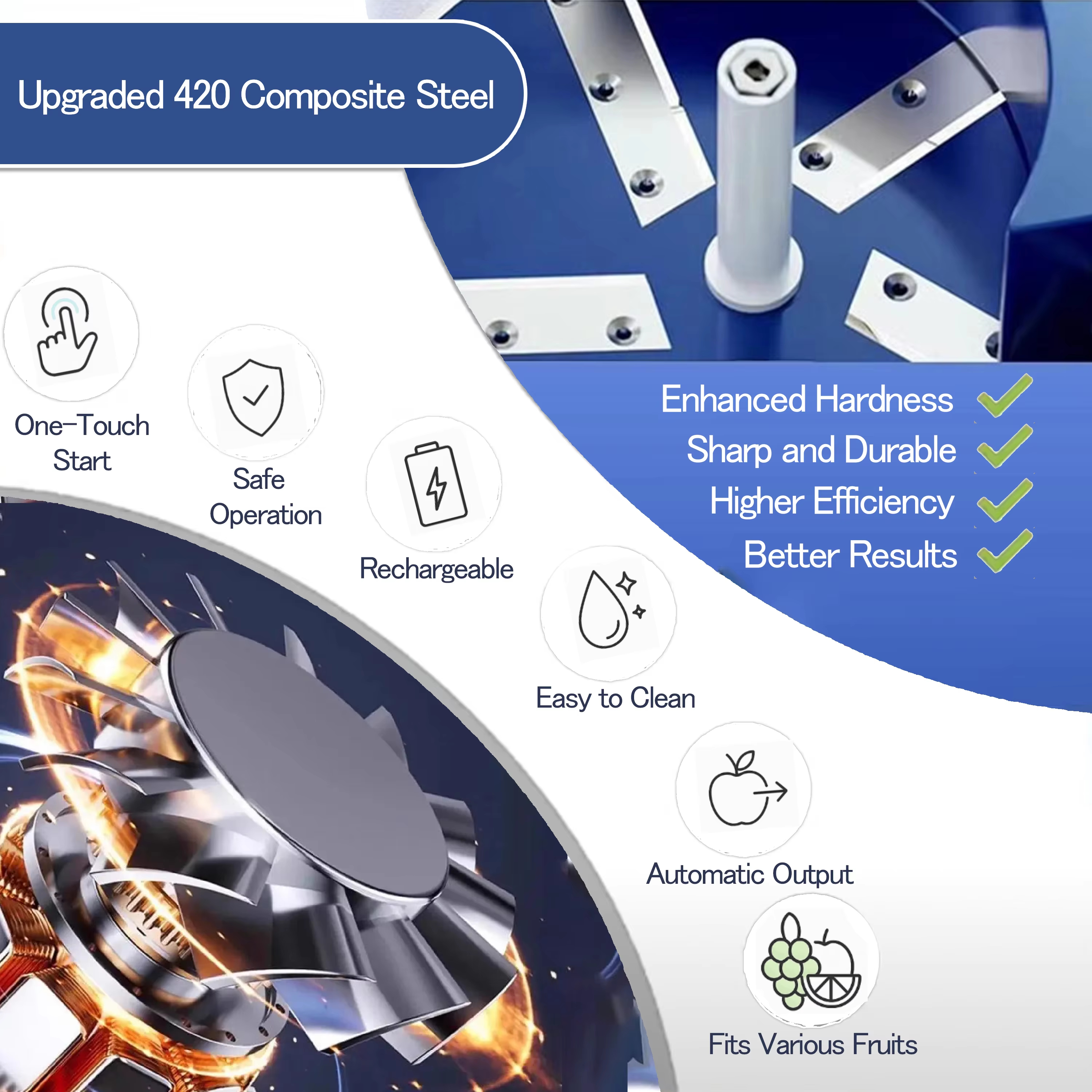 آلة تقشير العنب الكهربائية الأوتوماتيكية - مزيل الجلد بدون استخدام اليدين لفواكه التوت، أداة إعداد الفاكهة، تقشير بدون جهد