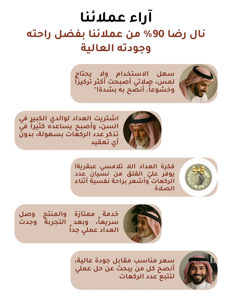 🎁 عداد ذكي|أفضل هدية للوالدين🎁| لا يوجد سبب للإرجاع أو الاستبدال خلال 7 أيام