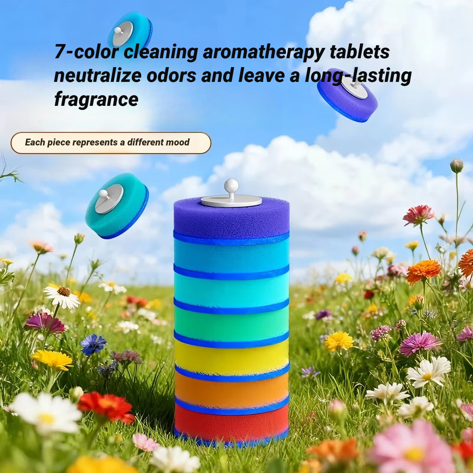 حر اليدين المتاح فرشاة المرحاض مجموعة حامل بلمسة واحدة الحائط مع عبوات عصا الحمام المرحاض نظافة فرش