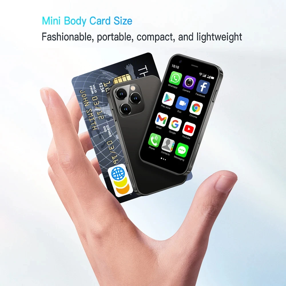 هاتف ذكي XS15 صغير | تقليد أبل（ضمان الأصالة + ضمان لمدة ثلاث سنوات）