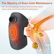 5 التروس التدفئة الكهربائية حماية الركبة تدليك العضلات الاسترخاء الدافئة ضغط حماية المفاصل الرقبة الكتف الركبة الاهتزاز الصحافة