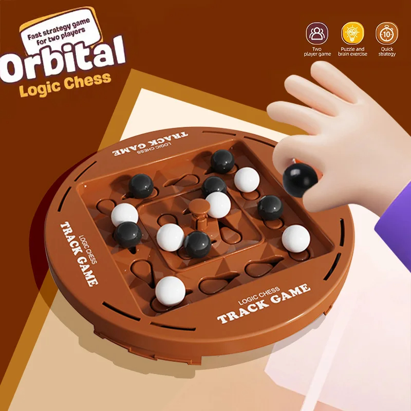 لعبة لوحة معركة مزدوجة للأطفال ، تفاعلية بين الوالدين والطفل ، منطق المسار ، الشطرنج ، لعبة تعليمية
