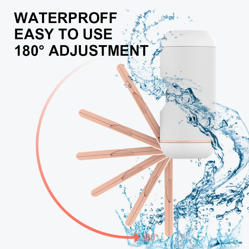 شطاف سفر كهربائي متنقل فاخر - 4 أوضاع رش 🌟 نظافة مثالية للسفر والطائرات والقطفر والطائرات والقطار والتخييم والمغامرات 🧳 توصيل سريع مجاني وعروض خاصة!