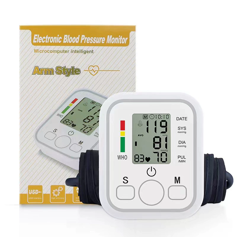 Automatic intelligent blood pressure measuring instrument