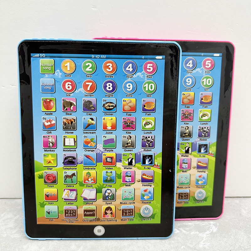 English tablet learning machine, reading machine, children's puzzle, early education, music, English learning, toy