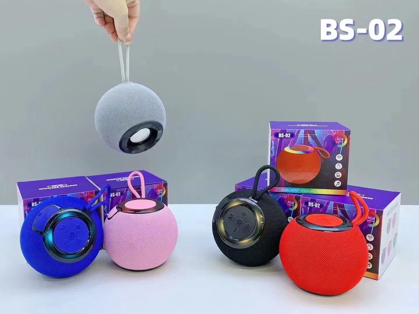 BS-02 wireless Bluetooth speaker