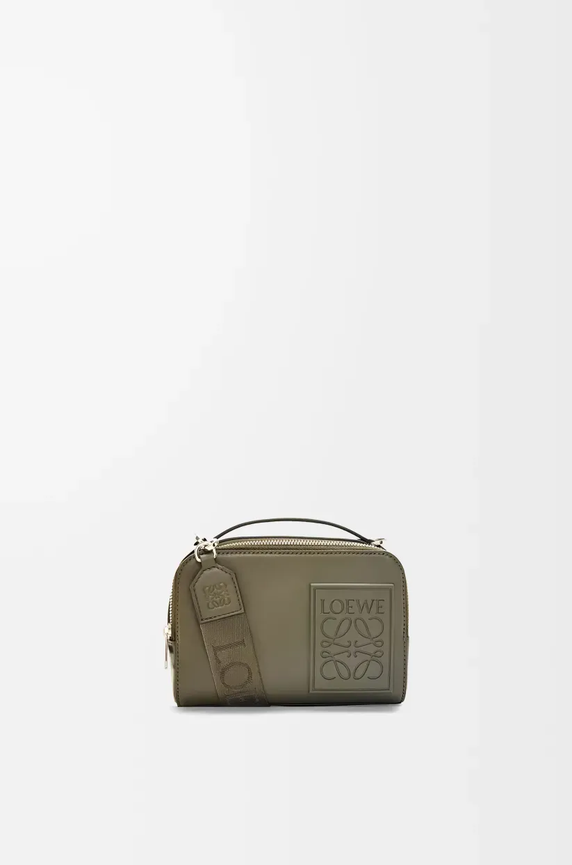 クロスボディ カメラバッグ ミニ（サテンカーフ）